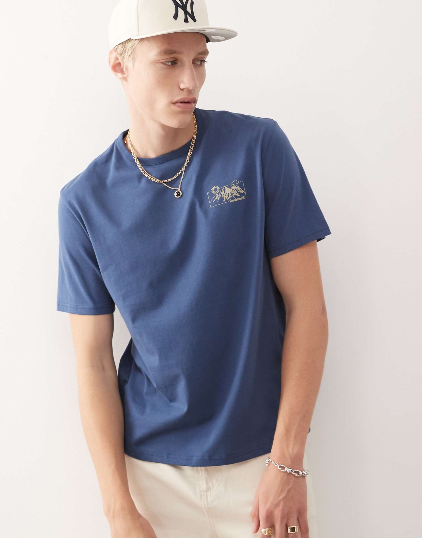Mountain Landscape Backprint T-Shirt