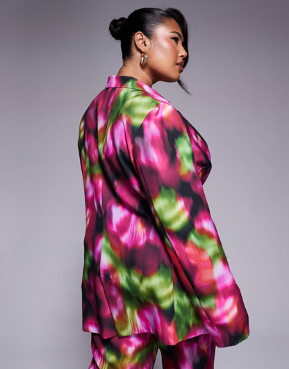 Curve Co-Ord Tailored Blazer