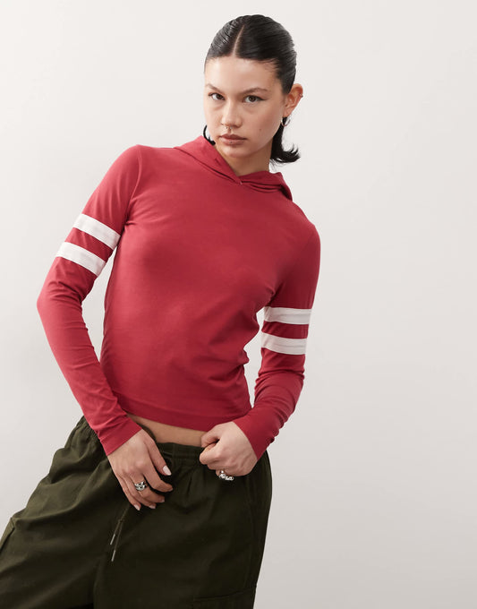 Hooded Base Layer Top