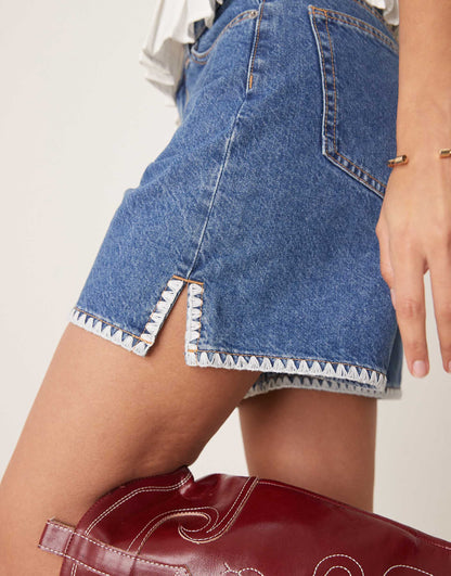 Denim Dad Short