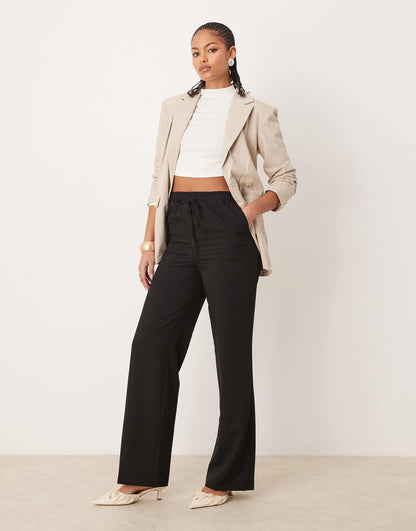 Tall Tailored Pull On Trouser