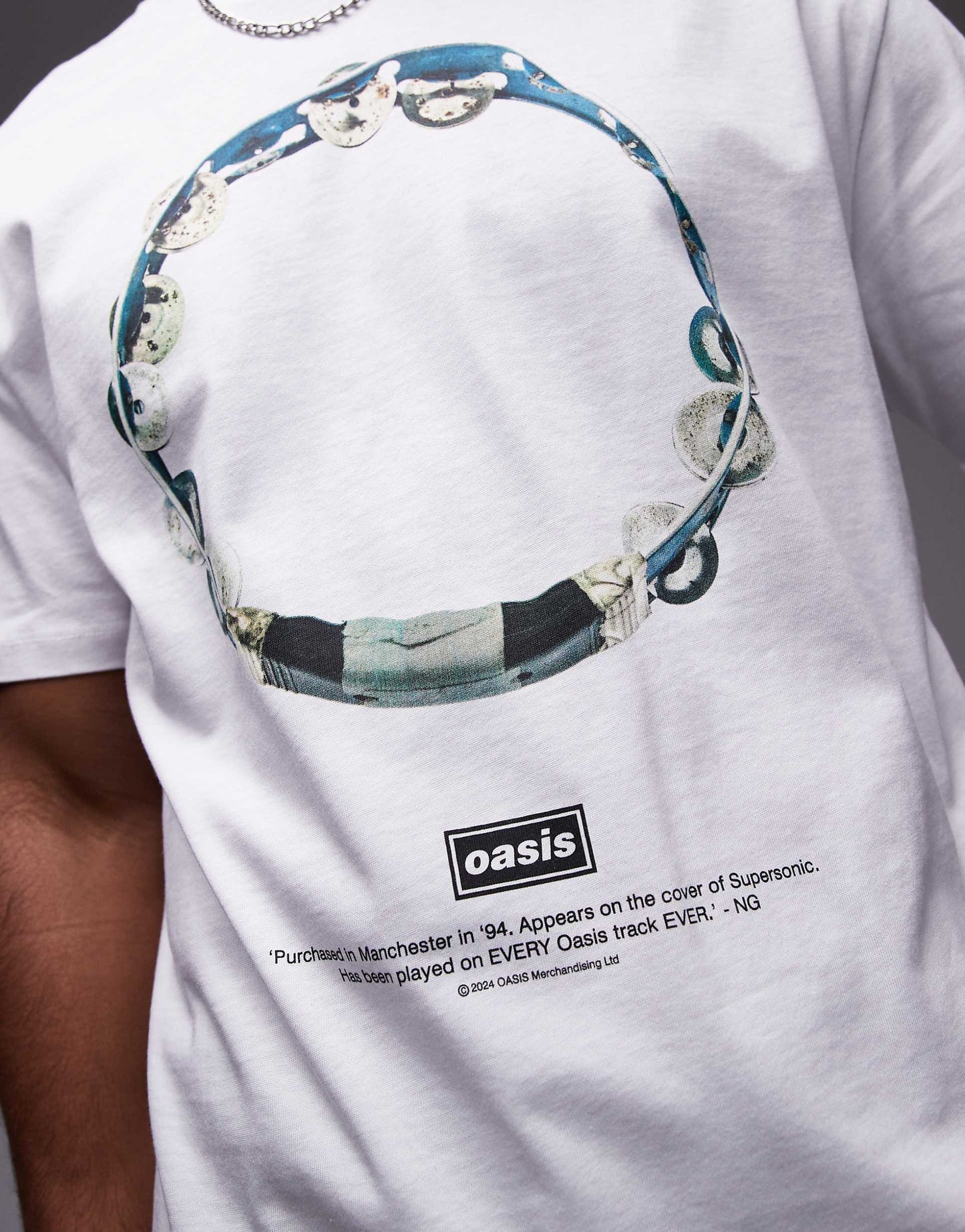 Oversized Fit T-Shirt With Oasis Print