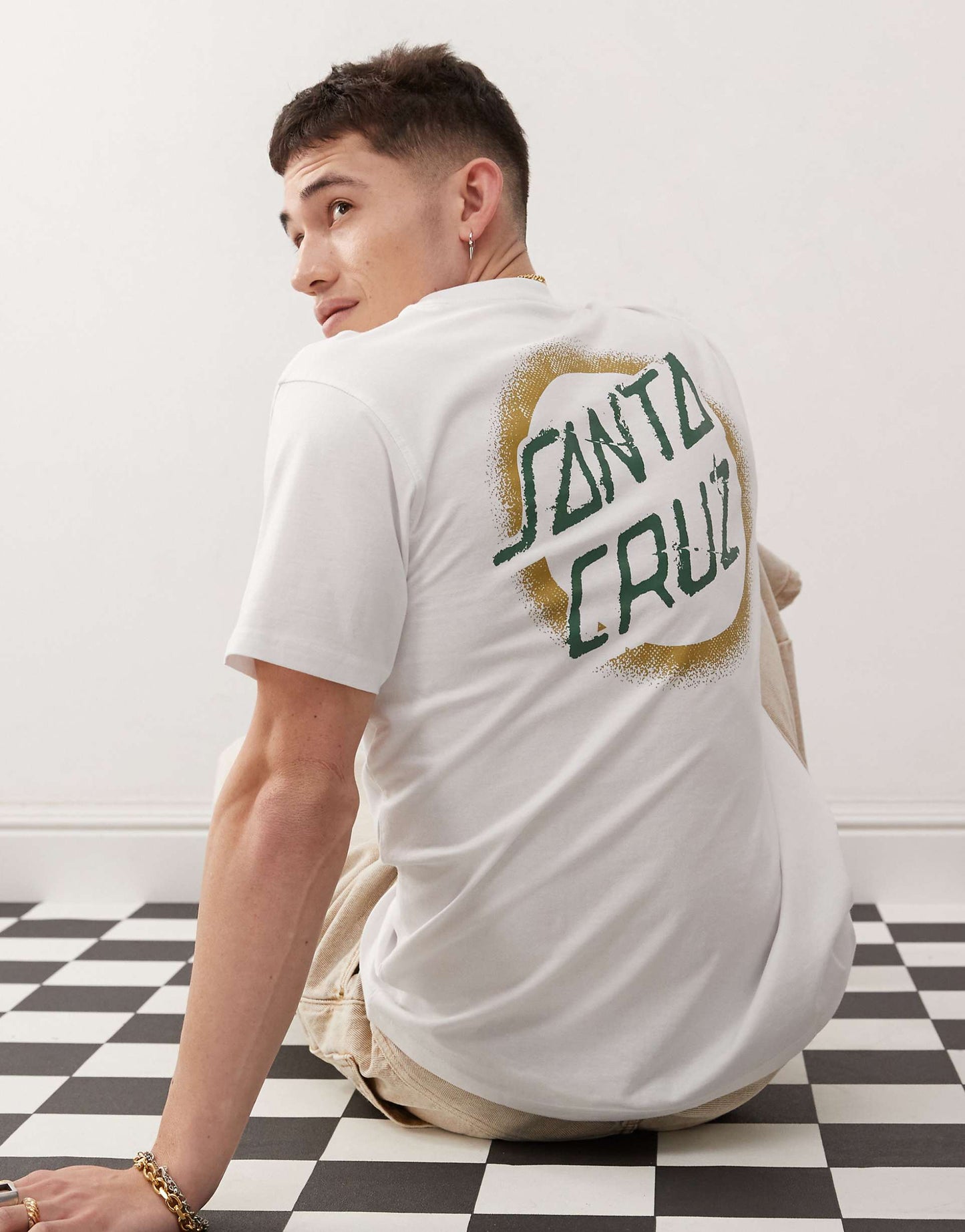 Oversized Back Print T-Shirt