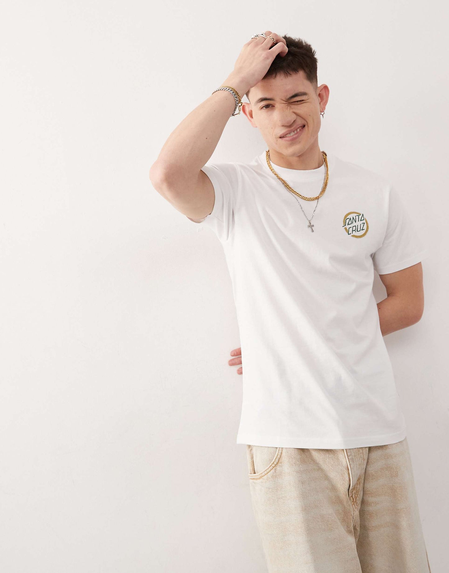 Oversized Back Print T-Shirt