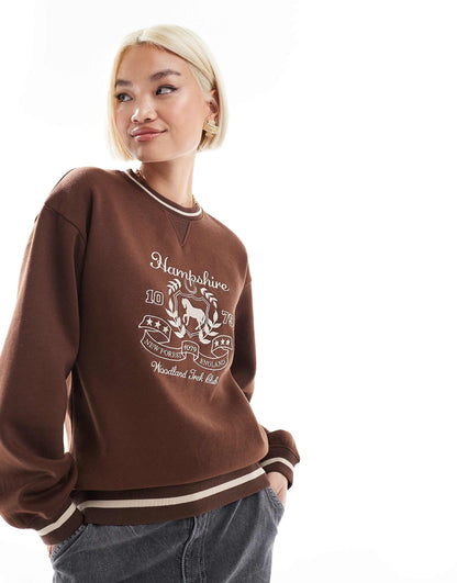 Hampshire Embroidered Sweatshirt