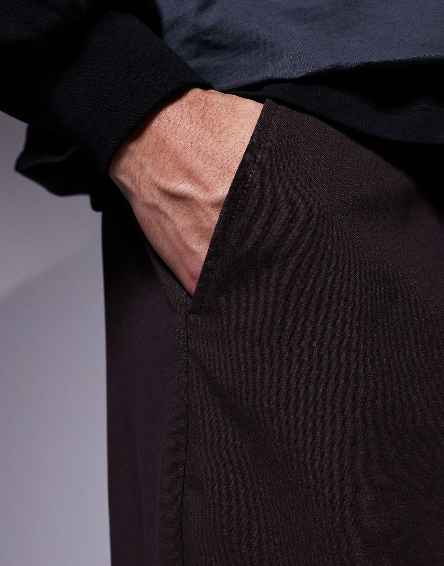 Soft Tailored Balloon Fit Trousers