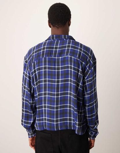 Oversized Cropped Shirt