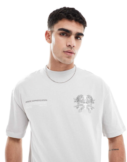 Dragon Back Print T-Shirt