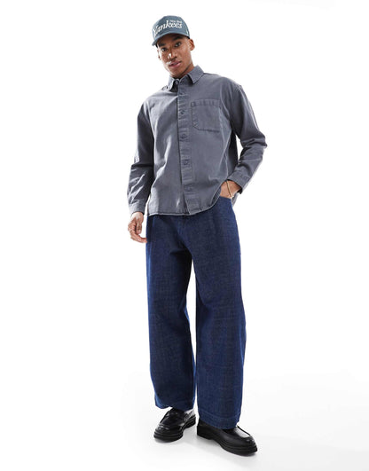 Relaxed Fit Overdyed Shirt