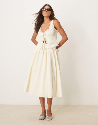 Midaxi A-Line Skirt
