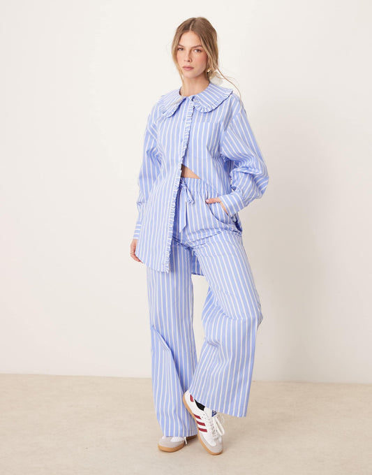 Straight Leg Trousers Co-Ord