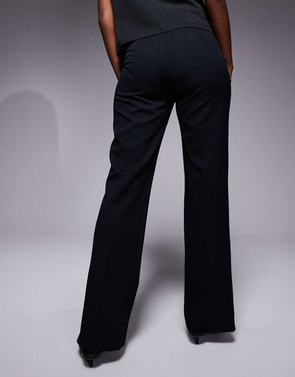Tailored Trouser With Split Hem