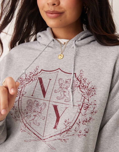 Varsity Oversized Hoodie