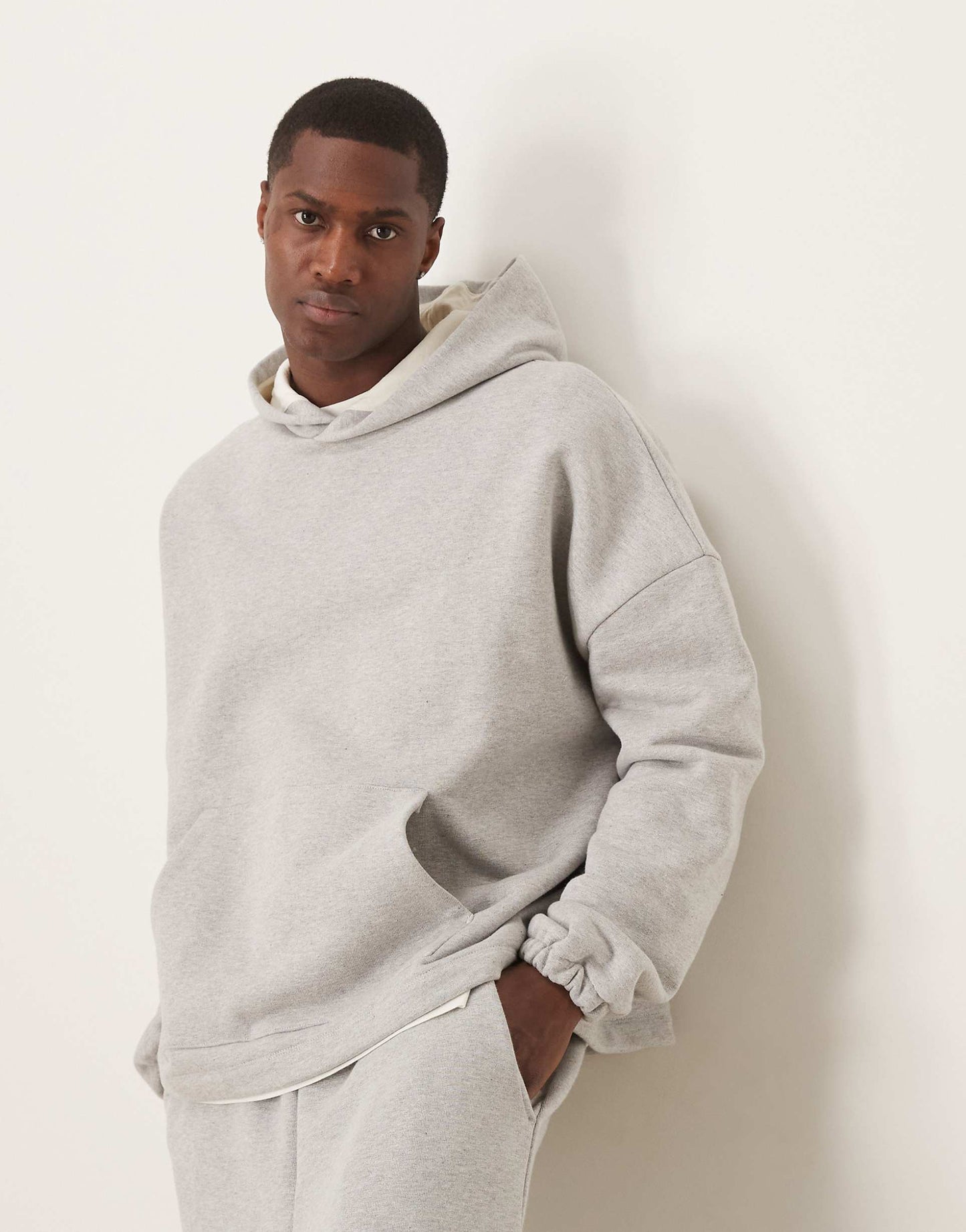 Co-Ord Premium Heavyweight Boxy Oversized Hoodie 650Gsm