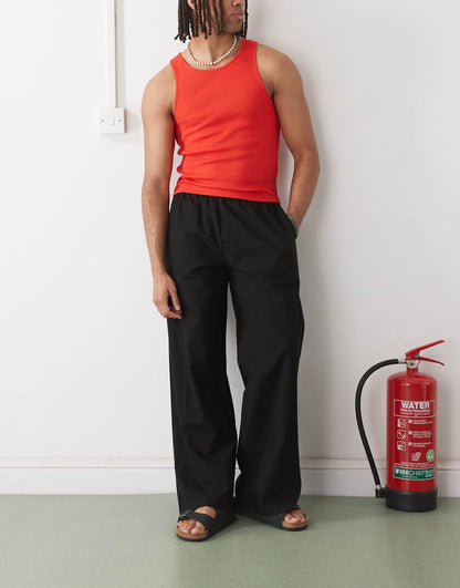 Relaxed Linen Trouser