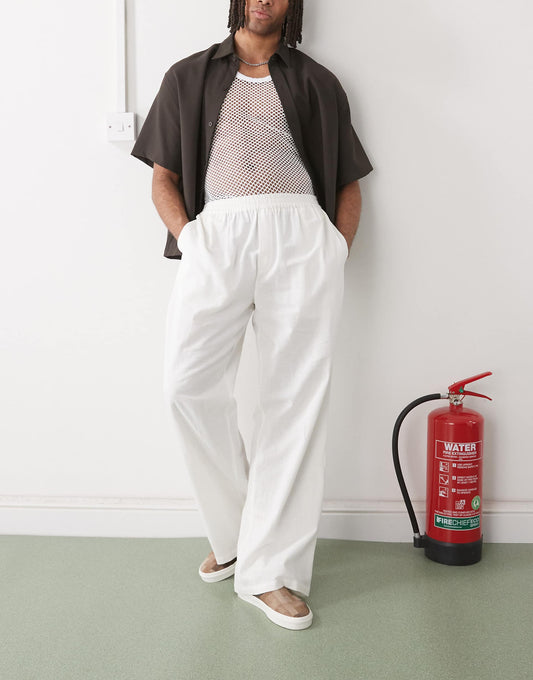Relaxed Linen Trouser