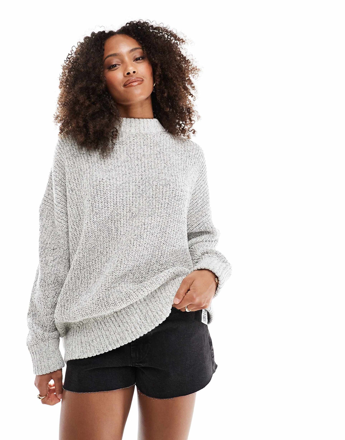 Oversized Crew Neck Jumper