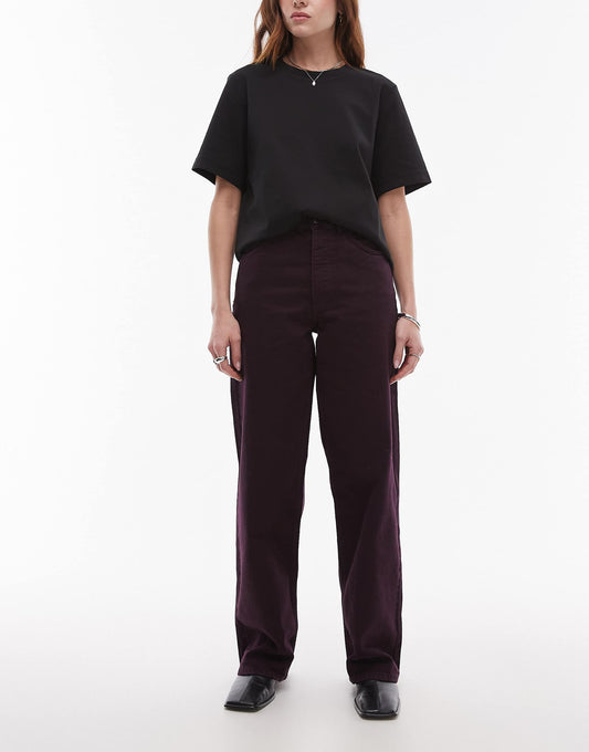 Mid Rise Loose Fit Jean