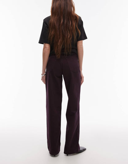 Mid Rise Loose Fit Jean