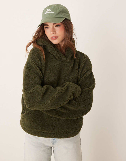 Borg Oversized Hoodie
