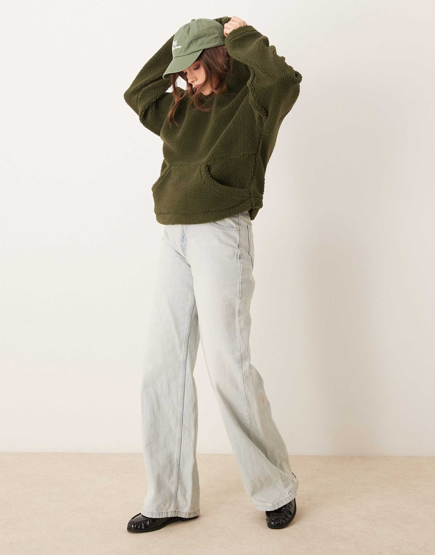 Borg Oversized Hoodie