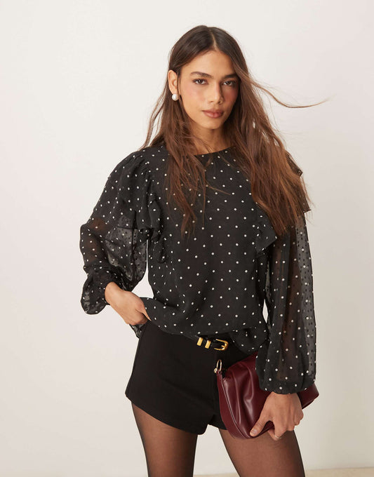Finola Ruffle Blouse
