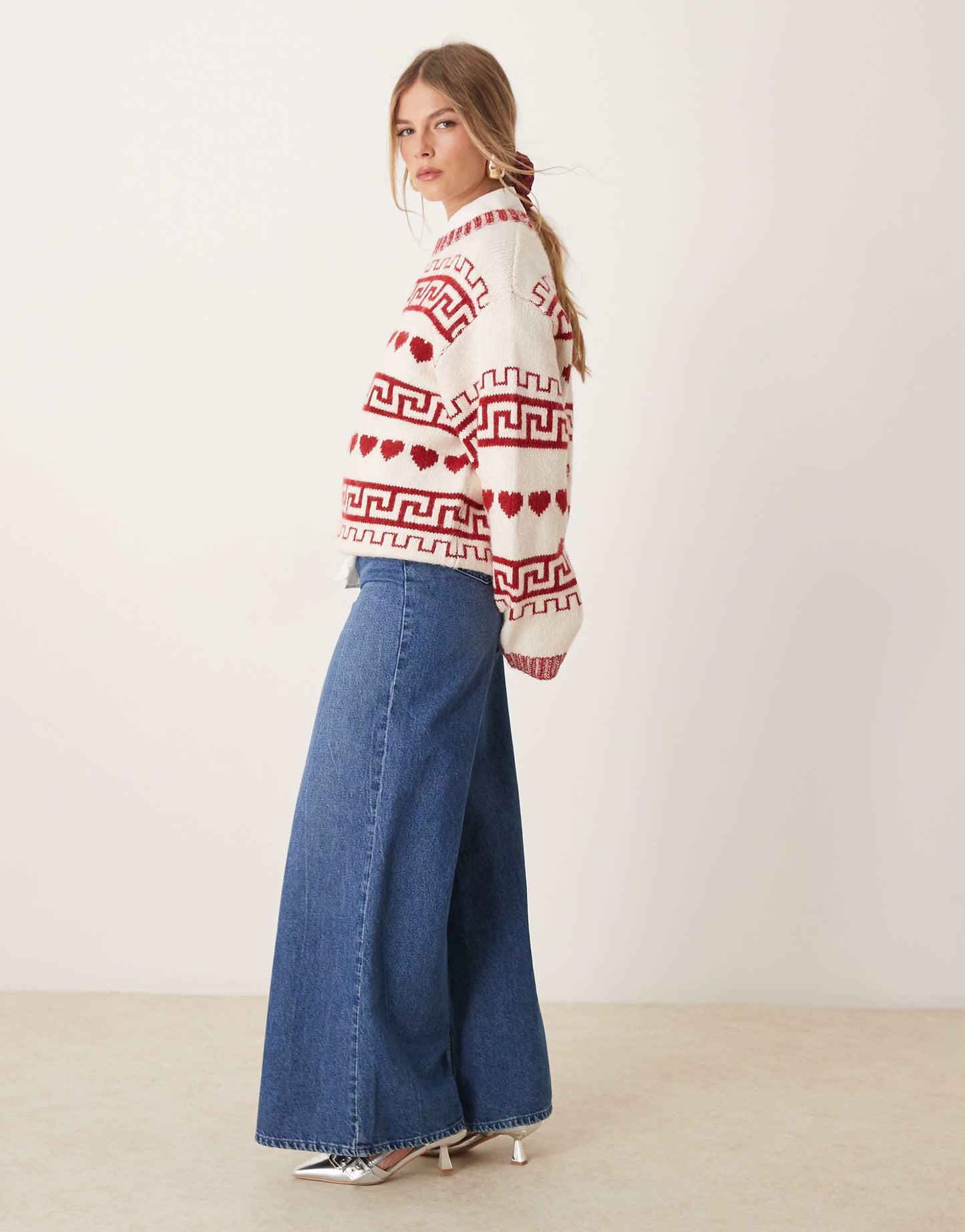 Palazzo Wide Leg Jeans