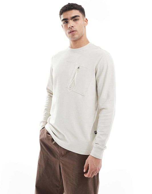Long Sleeve Waffle T-Shirt