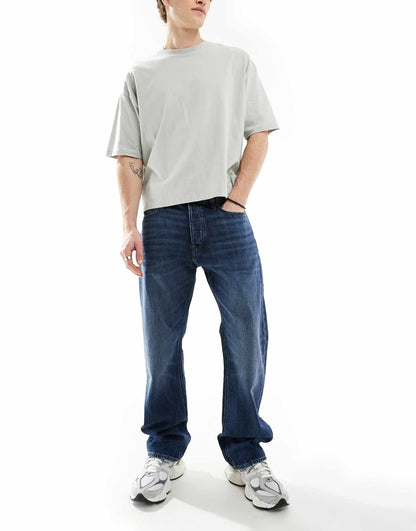 Dakota Straight Leg Denim Jeans