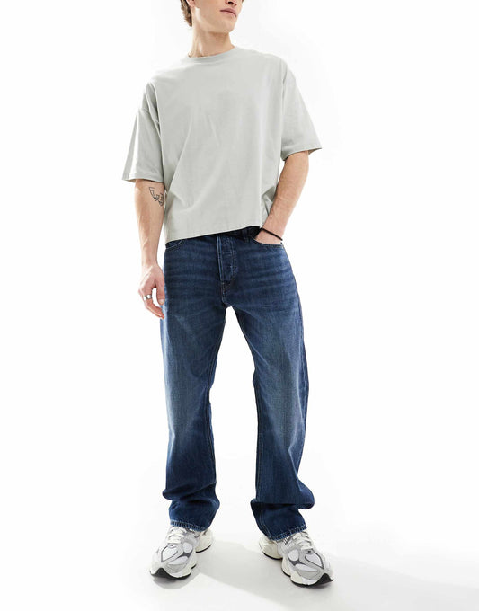 Dakota Straight Leg Denim Jeans