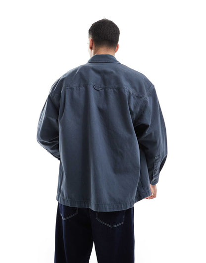 Oversized Denim Overshirt