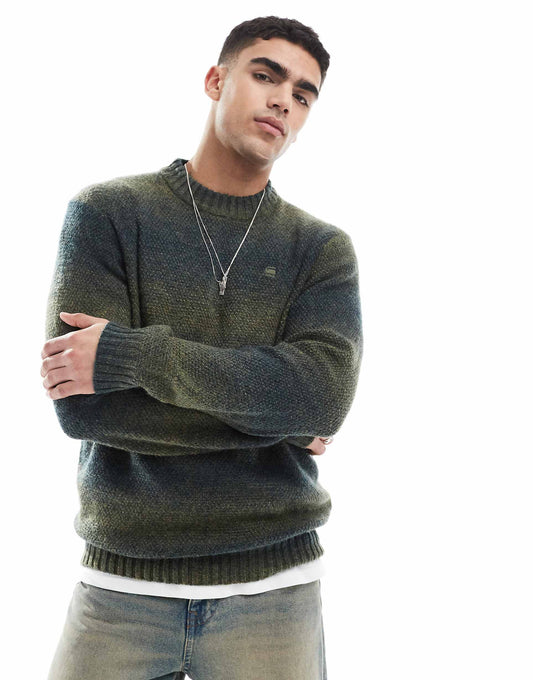 Gradient Knitted Jumper