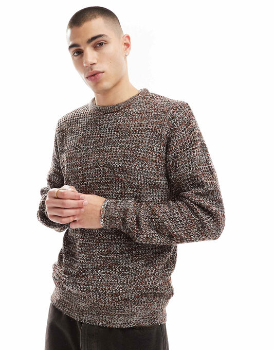 Chunky Knit Crew Neck Jumper
