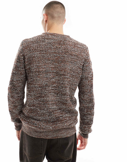 Chunky Knit Crew Neck Jumper