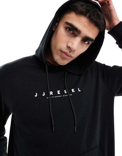 Oversized Hoodie With Chest Logo