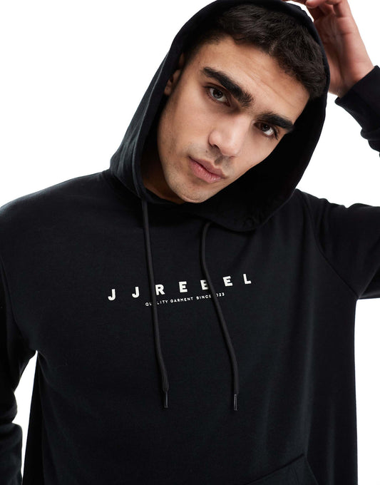 Oversized Hoodie With Chest Logo