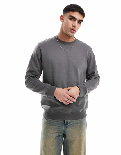 Oversized Crew Neck Sweatshirt