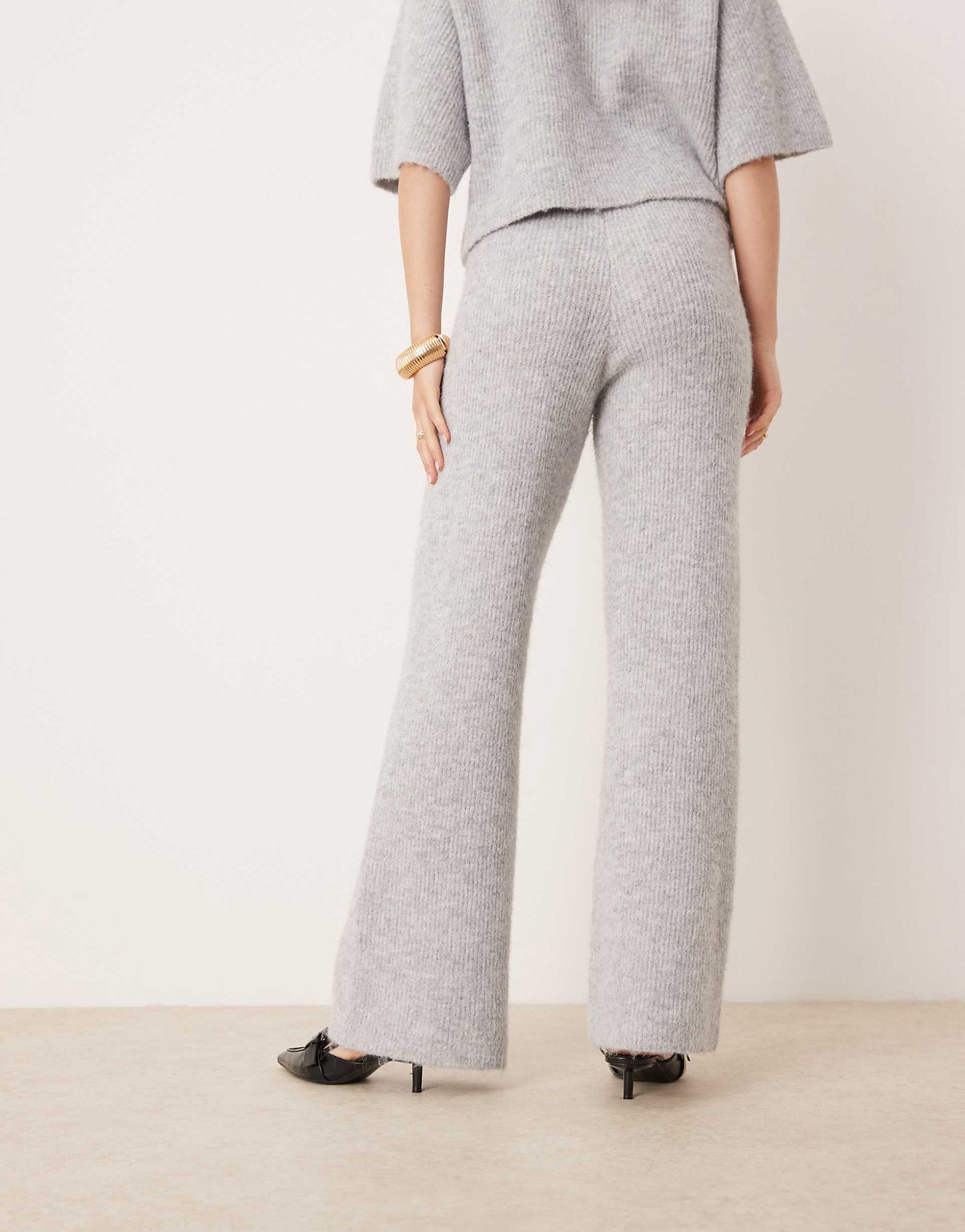 Rib Knit Trouser Co-Ord