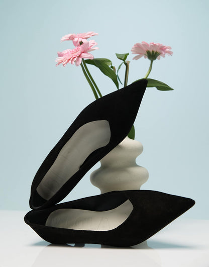 Pointed Court Kitten Heel