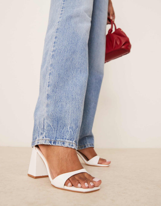 Niya Mid Block Heeled Sandals