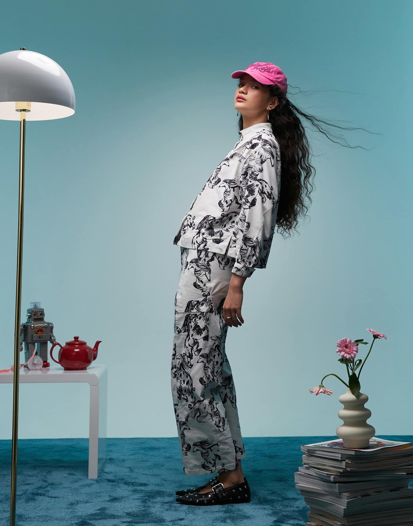 Wide Leg Trousers Co-Ord