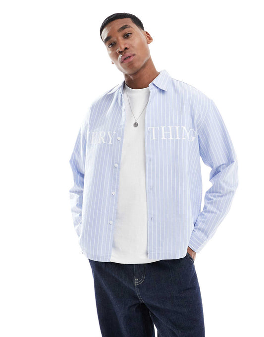 Long Sleeve Striped Shirt