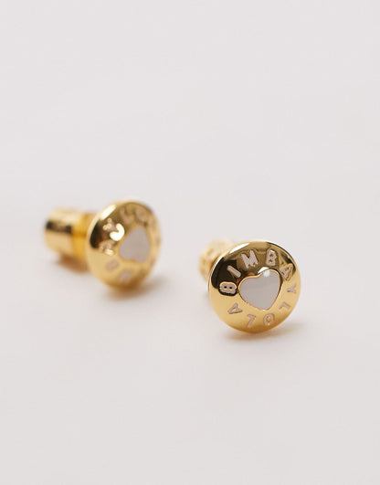 Logo Stud Earrings