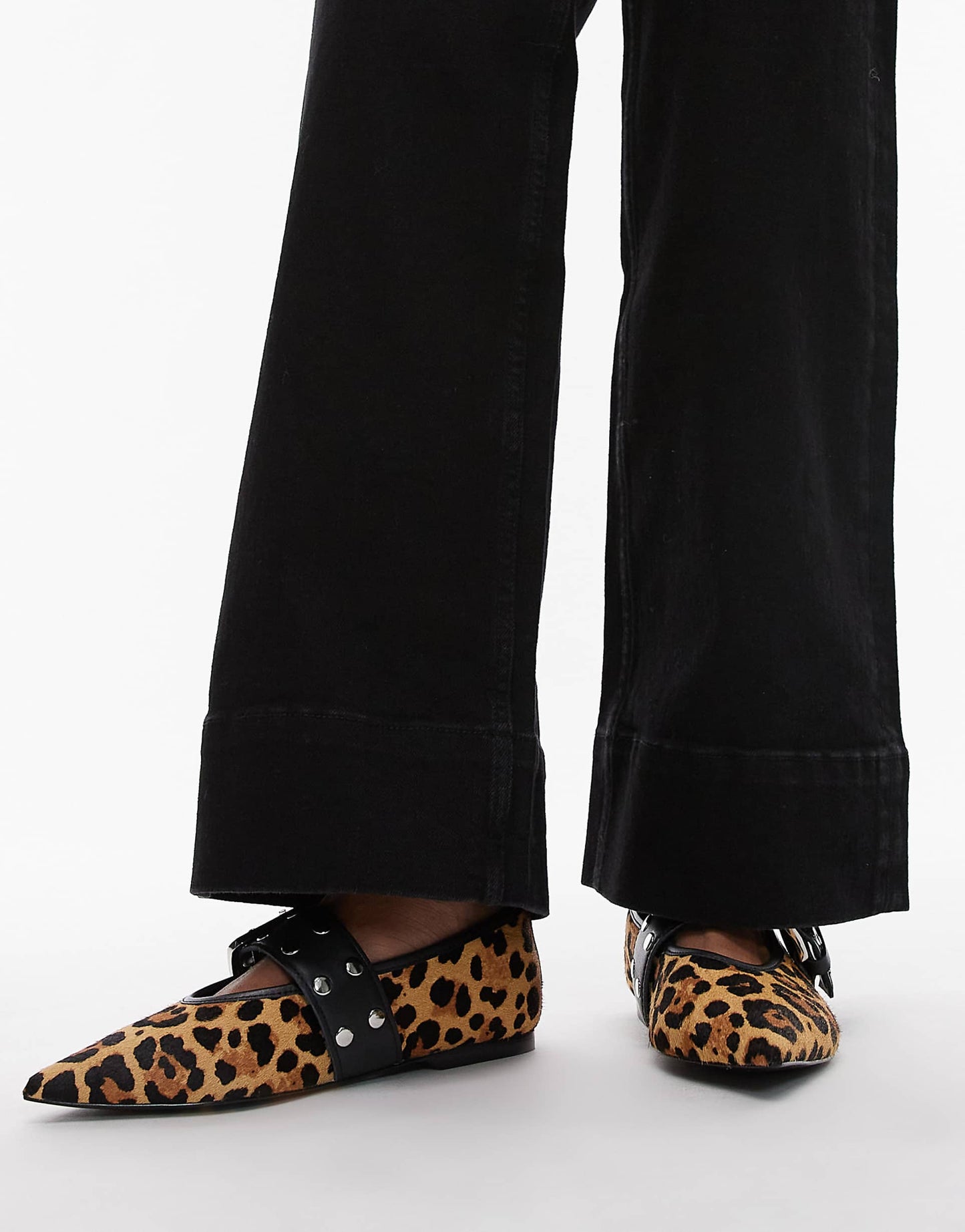 Buckle Strap Ballet Pump Shoes