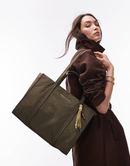 Large Nylon Shopper Bag