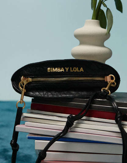 Leather Zip Crossbody Bag