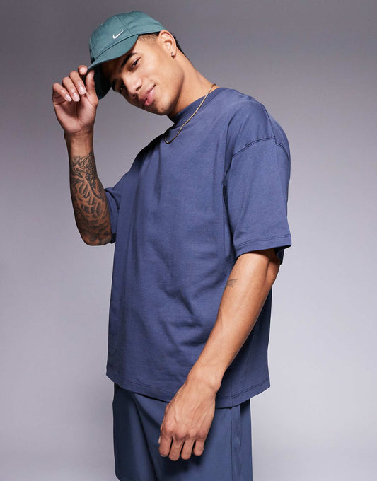 Icon Oversized Cotton T-Shirt With Quick Dry Finish
