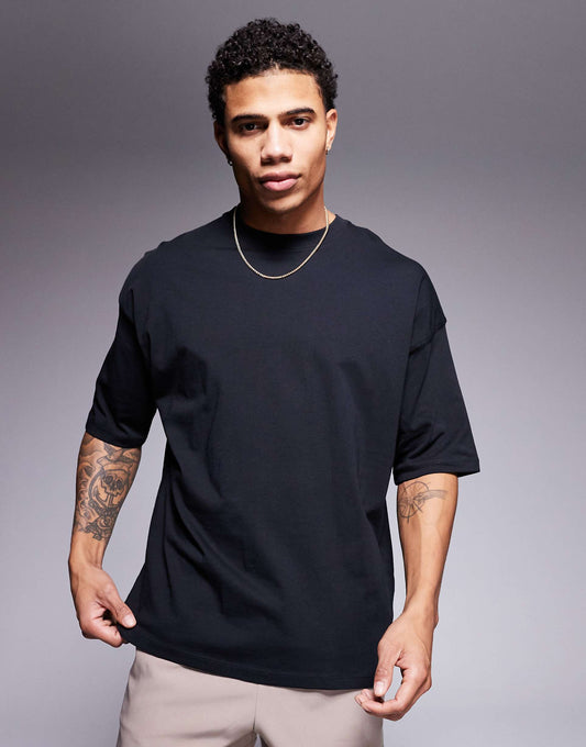 Icon Oversized Cotton T-Shirt With Quick Dry Finish