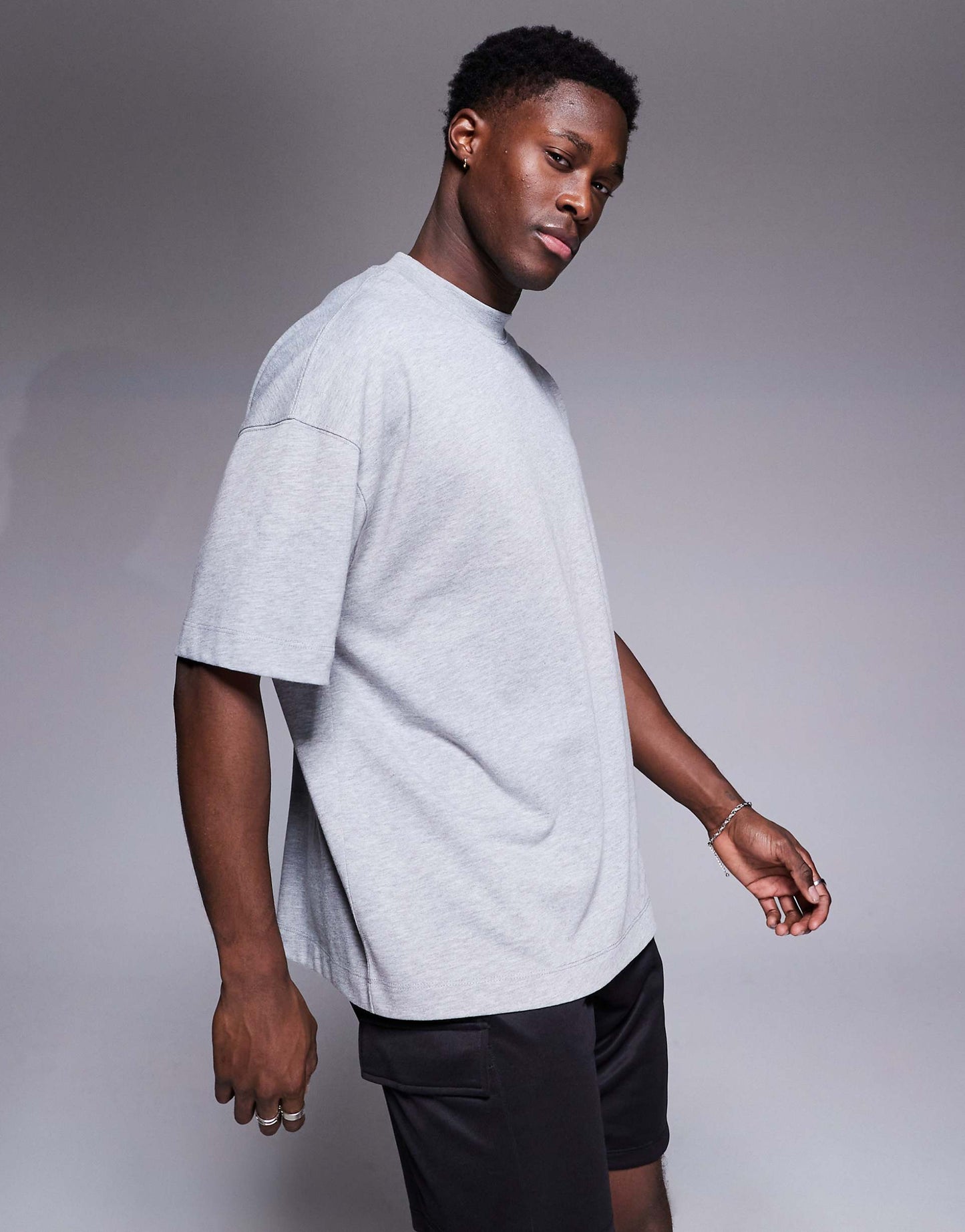 Icon Boxy Heavyweight Cotton T-Shirt With Quick Dry Finish