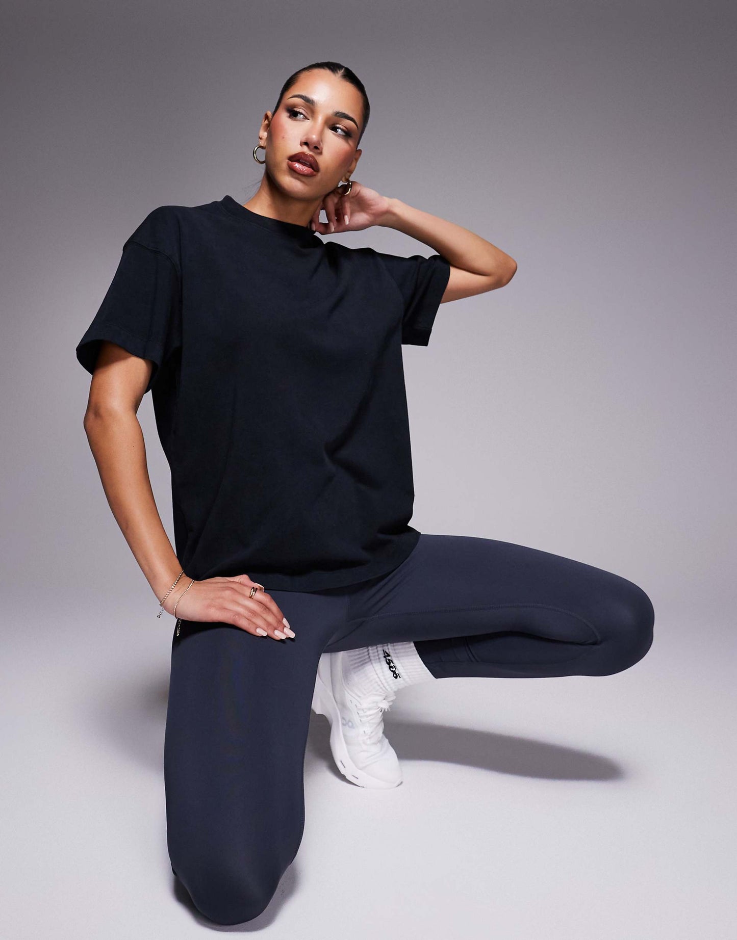 Icon Boxy Heavyweight Cotton T-Shirt With Quick Dry Finish